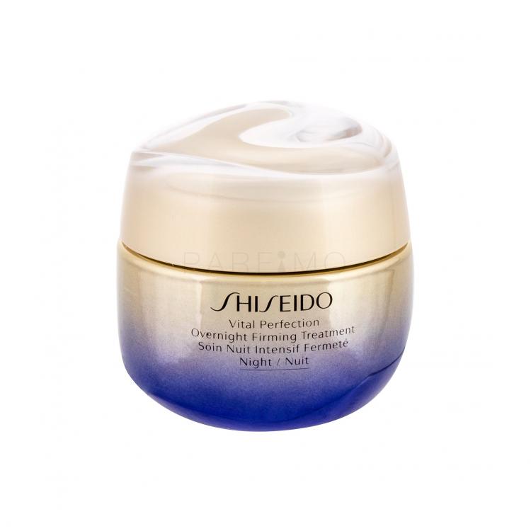 Shiseido Vital Perfection Overnight Firming Treatment Éjszakai szemkörnyékápoló krém nőknek 50 ml