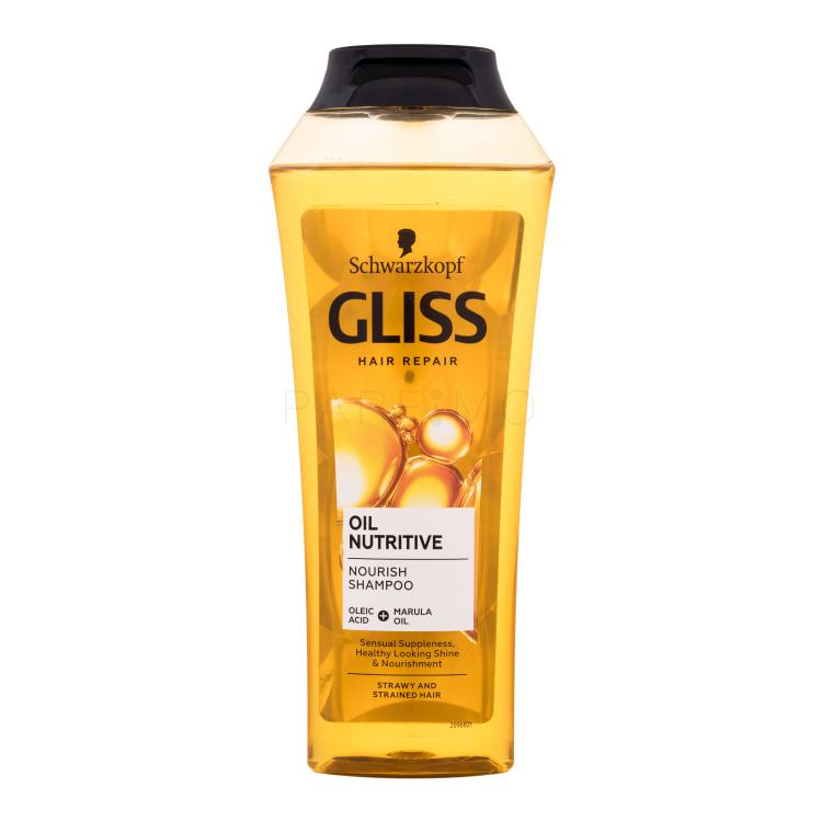 Schwarzkopf Gliss Oil Nutritive Shampoo Sampon nőknek 400 ml