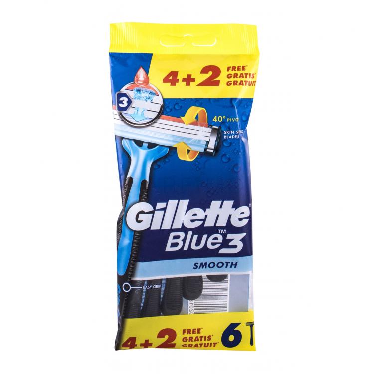Gillette Blue3 Smooth Borotva férfiaknak 1 db