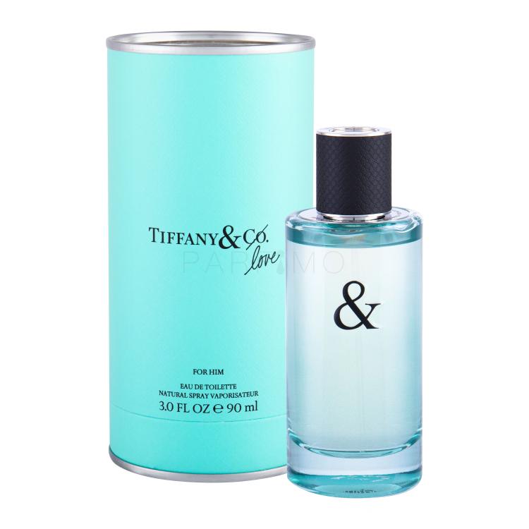 Tiffany &amp; Co. Tiffany &amp; Love Eau de Toilette férfiaknak 90 ml