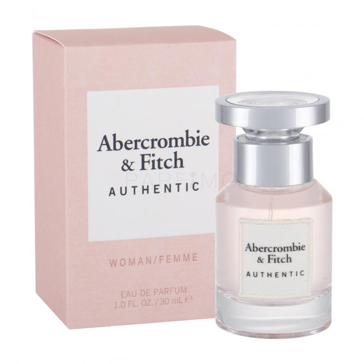 Abercrombie &amp; Fitch Authentic Eau de Parfum nőknek 30 ml
