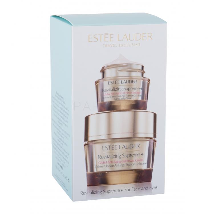 Estée Lauder Revitalizing Supreme+ Global Anti-Aging Power Soft Creme Ajándékcsomagok nappali arcápoló 50 ml + Revitalizing Supreme+ szemkörnyékápoló krém 15 ml