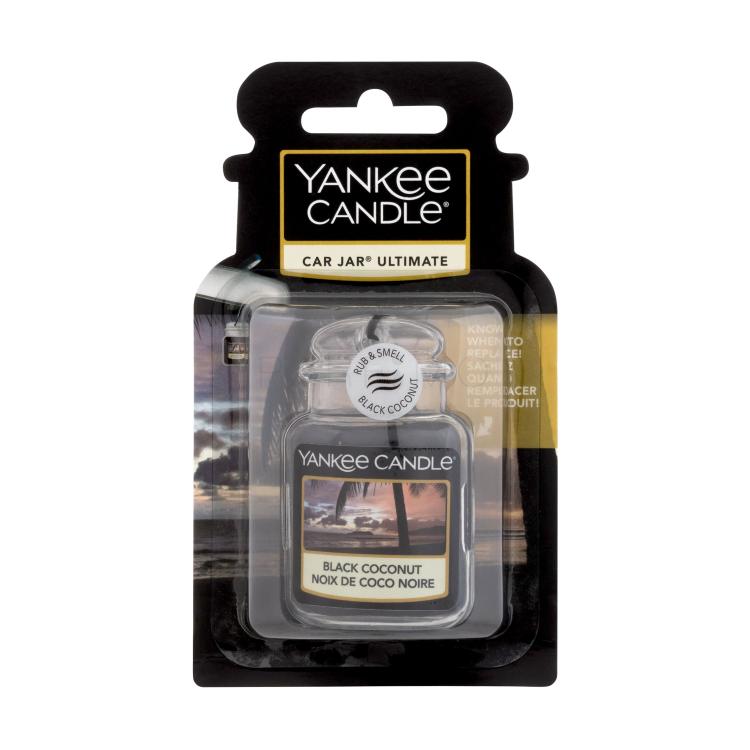 Yankee Candle Black Coconut Car Jar Autóillatosító 1 db