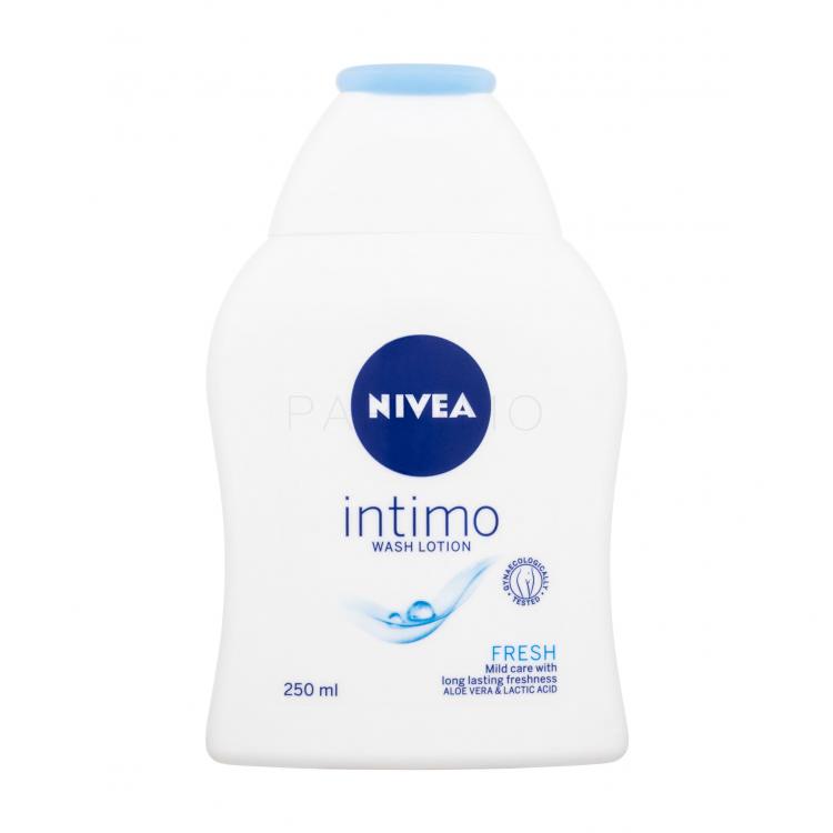 Nivea Intimo Wash Lotion Fresh Comfort Intim higiénia nőknek 250 ml