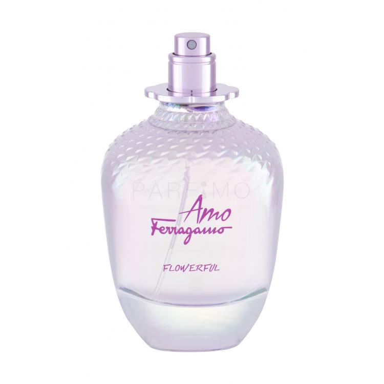 Ferragamo Amo Ferragamo Flowerful Eau de Toilette nőknek 100 ml teszter