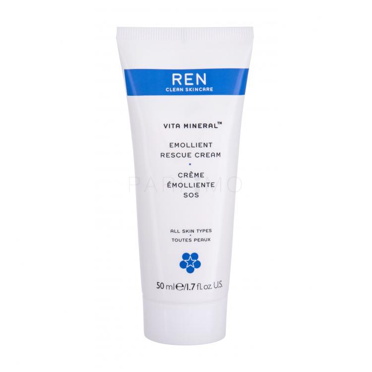 REN Clean Skincare Vita Mineral Emollient Rescue Nappali arckrém nőknek 50 ml teszter