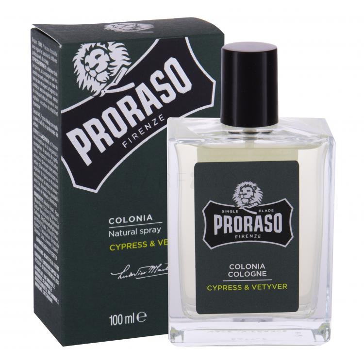 PRORASO Cypress &amp; Vetyver Eau de Cologne férfiaknak 100 ml