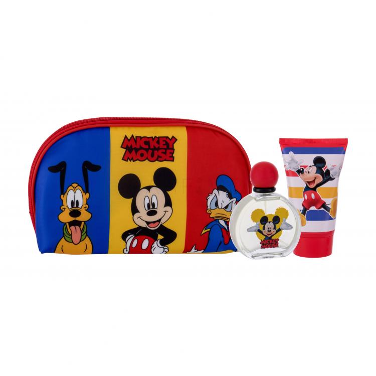 Disney Mickey Mouse Ajándékcsomagok Eau de Toilette 50 ml + tusfürdő 100 ml + kozmetikai táska