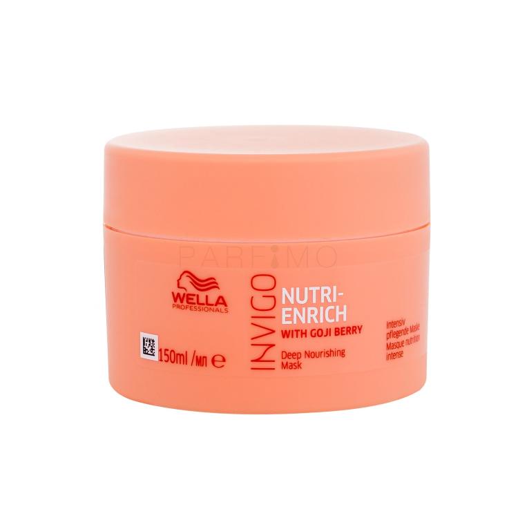 Wella Professionals Invigo Nutri-Enrich Deep Nourishing Mask Hajpakolás nőknek 150 ml