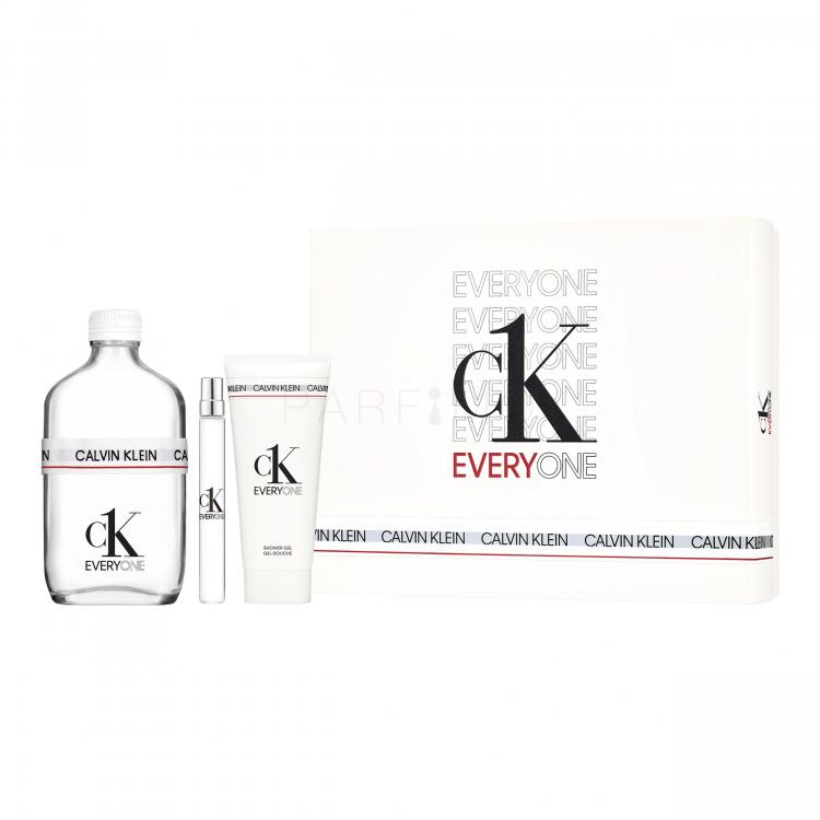 Calvin Klein CK Everyone Ajándékcsomagok Eau de Toilette 200 ml + Eau de Toilette 10 ml + tusfürdő 100 ml