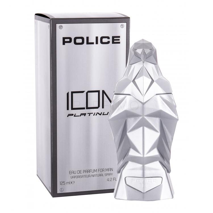 Police Icon Platinum Eau de Parfum férfiaknak 125 ml