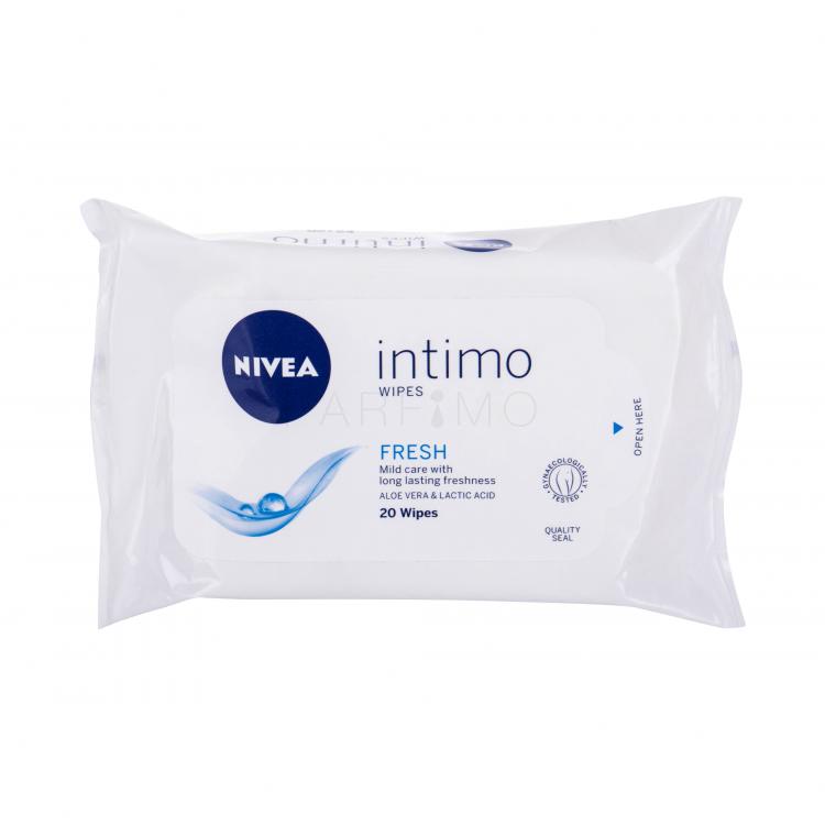 Nivea Intimo Fresh Intim higiénia nőknek 20 db