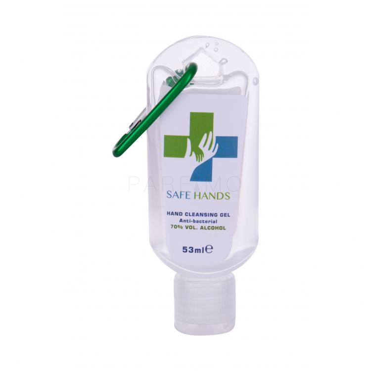 Safe Hands Anti-bacterial Hand Cleansing Gel With Green Carbine Antibakteriális készítmény 53 ml