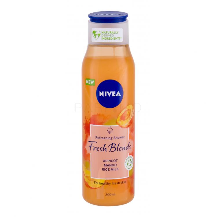 Nivea Fresh Blends Apricot Tusfürdő nőknek 300 ml