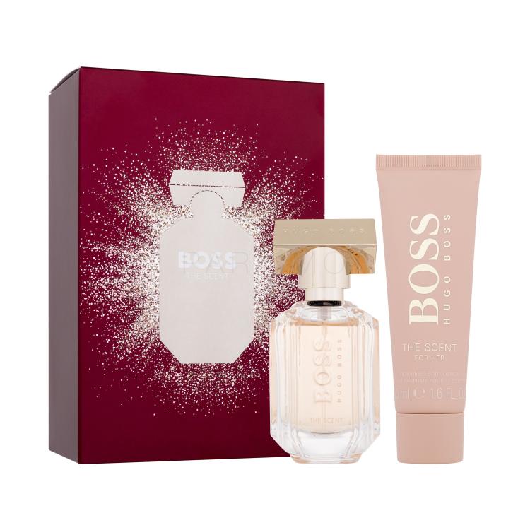 HUGO BOSS Boss The Scent 2016 SET1 Ajándékcsomagok Eau de Parfum 30 ml + testápoló tej 50 ml