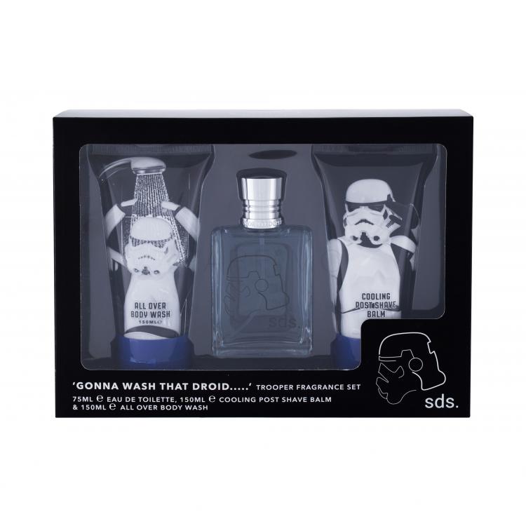 Star Wars Stormtrooper Ajándékcsomagok Eau de Toilette 75 ml + tusfürdő 150 ml + borotválkozás utáni balzsam 150 ml