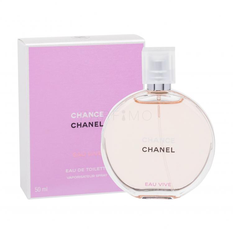 Chanel Chance Eau Vive Eau de Toilette nőknek 50 ml