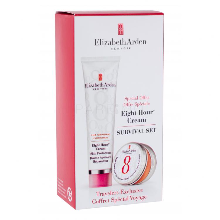 Elizabeth Arden Eight Hour Cream Skin Protectant Ajándékcsomagok Eight Hour Cream Skin Protectant arc- és testápoló balzsam 50 ml + Eight Hour Cream Lip Protectant ajakbalzsam 14,6 ml