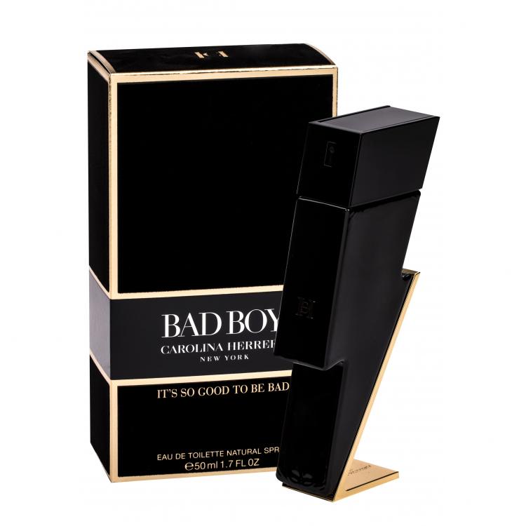 Carolina Herrera Bad Boy Eau de Toilette férfiaknak 50 ml