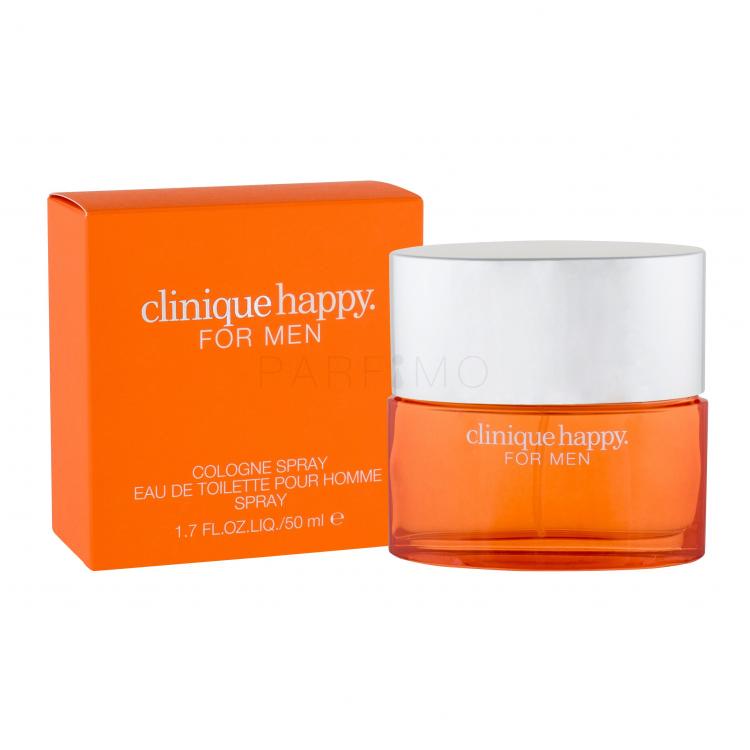 Clinique Happy For Men Eau de Cologne férfiaknak 50 ml