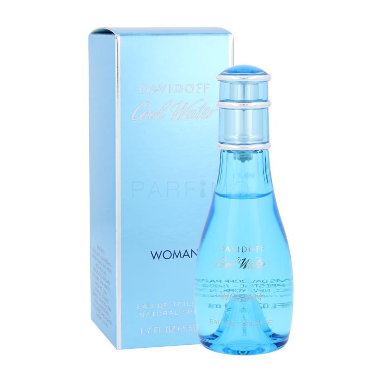 Davidoff Cool Water Woman Eau de Toilette nőknek 50 ml