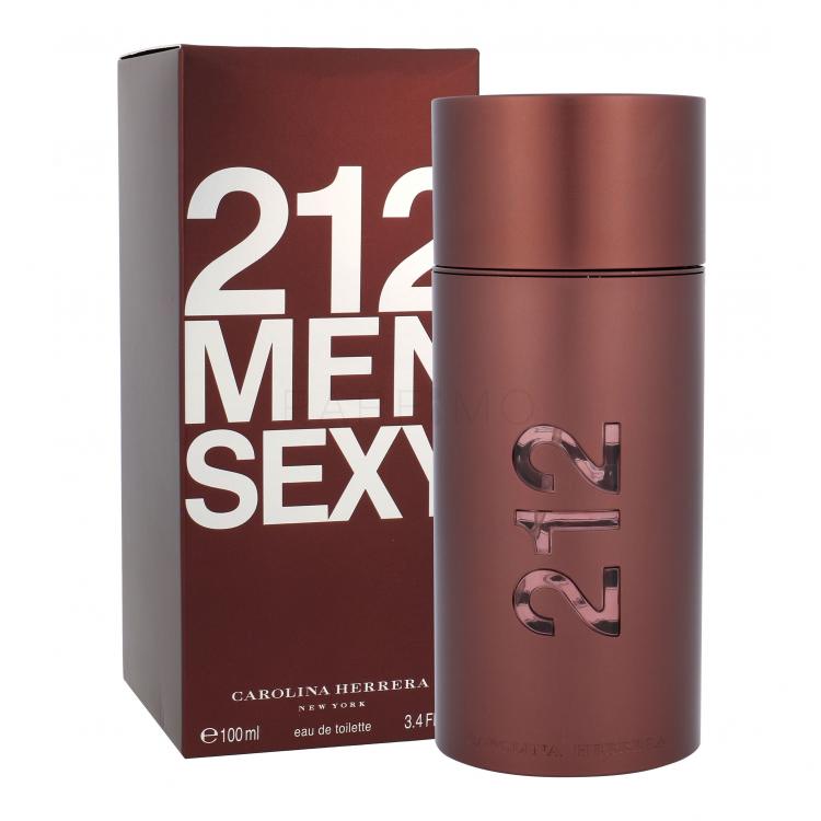 Carolina Herrera 212 Sexy Men Eau de Toilette férfiaknak 100 ml