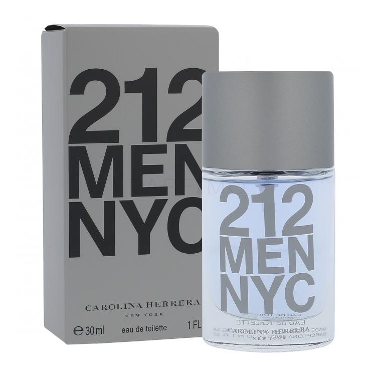 Carolina Herrera 212 NYC Men Eau de Toilette férfiaknak 30 ml