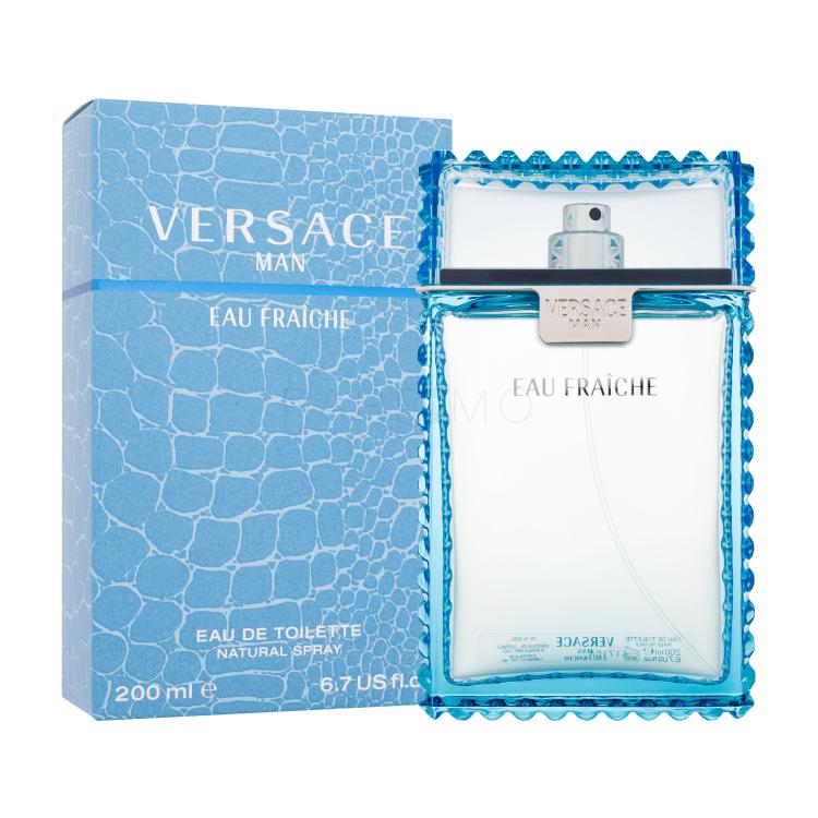 Versace Man Eau Fraiche Eau de Toilette férfiaknak 200 ml