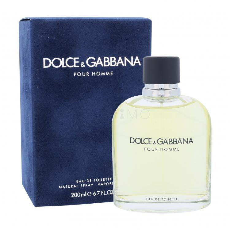 Dolce&amp;Gabbana Pour Homme Eau de Toilette férfiaknak 200 ml