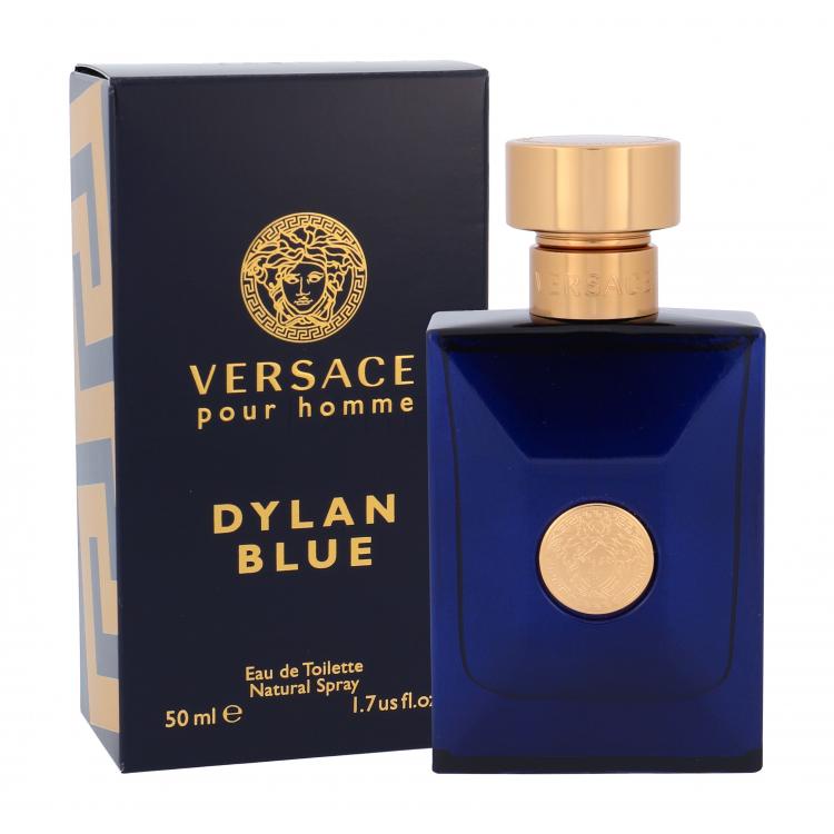 Versace Pour Homme Dylan Blue Eau de Toilette férfiaknak 50 ml