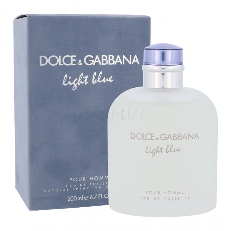 Dolce&amp;Gabbana Light Blue Eau de Toilette férfiaknak 200 ml