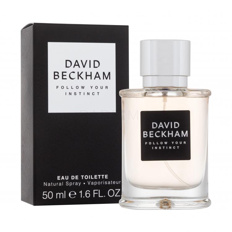 David Beckham Follow Your Instinct Eau de Toilette férfiaknak 50 ml
