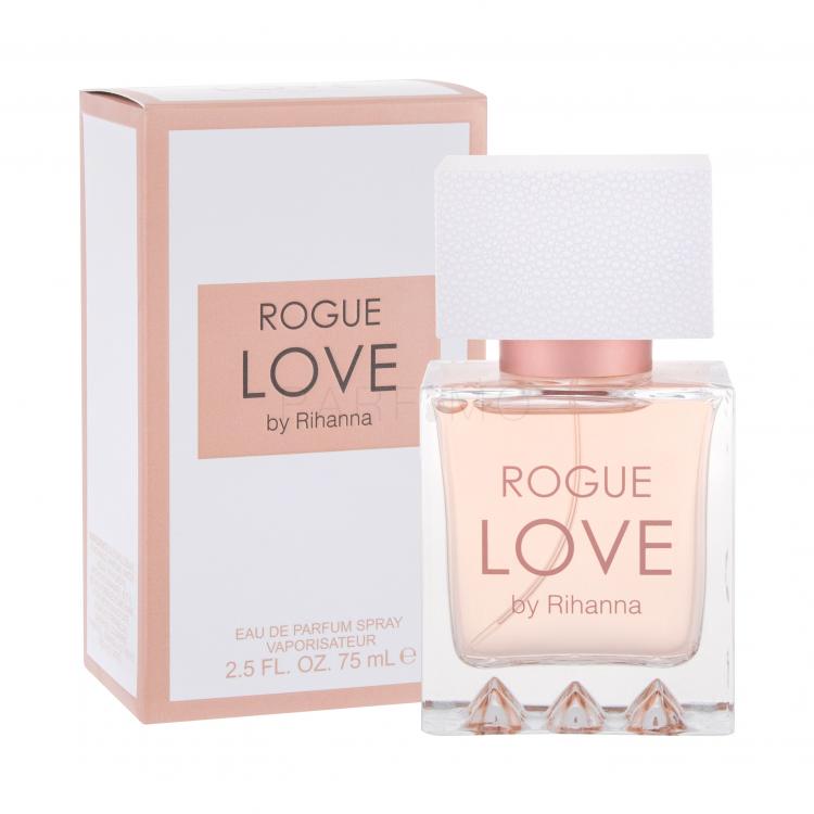Rihanna Rogue Love Eau de Parfum nőknek 75 ml