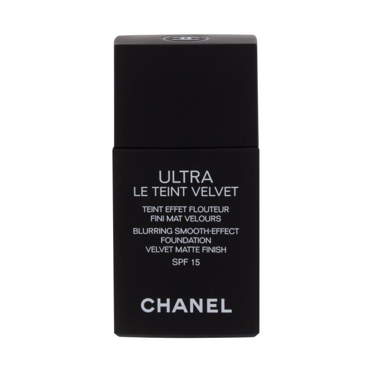 Chanel Ultra Le Teint Velvet Matte SPF15 Alapozó nőknek 30 ml Változat B30