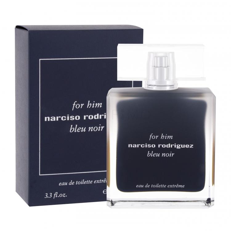 Narciso Rodriguez For Him Bleu Noir Extreme Eau de Toilette férfiaknak 100 ml