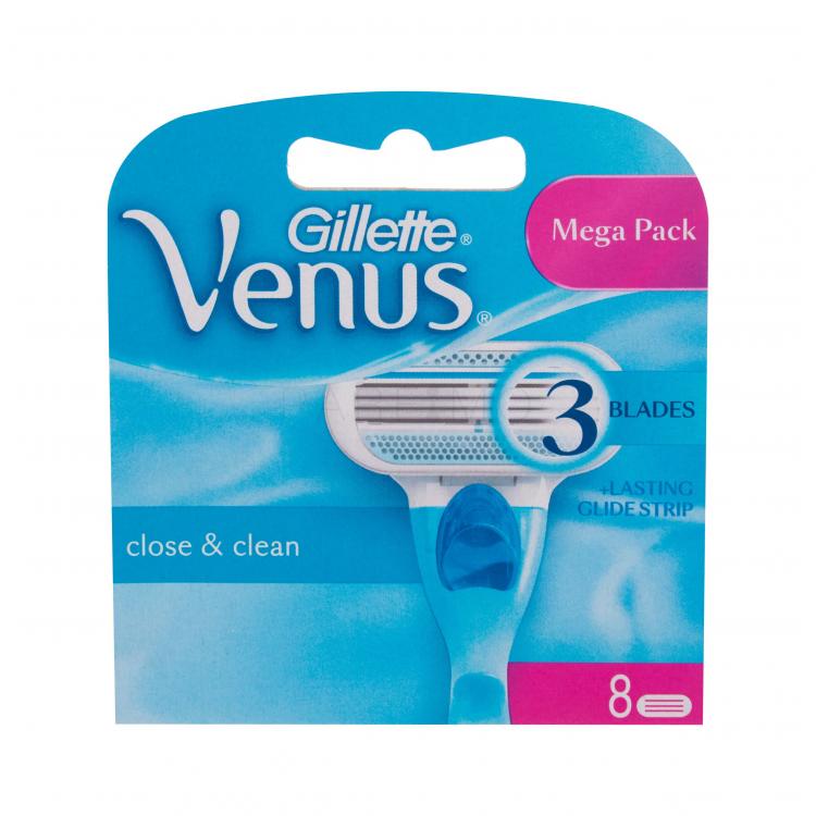 Gillette Venus Close &amp; Clean Borotvabetét nőknek Szett
