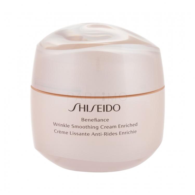 Shiseido Benefiance Wrinkle Smoothing Cream Enriched Nappali arckrém nőknek 75 ml