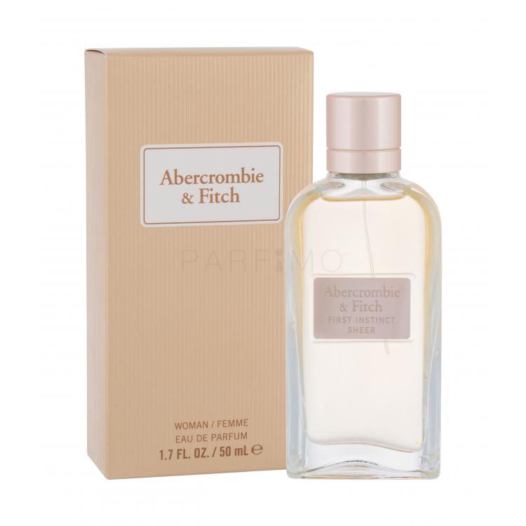 Abercrombie &amp; Fitch First Instinct Sheer Eau de Parfum nőknek 50 ml