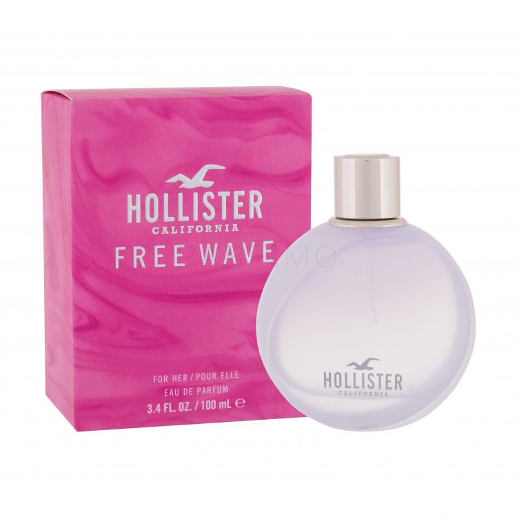 Hollister Free Wave Eau de Parfum nőknek 100 ml