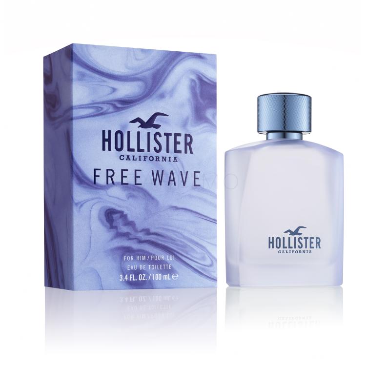 Hollister Free Wave Eau de Toilette férfiaknak 100 ml