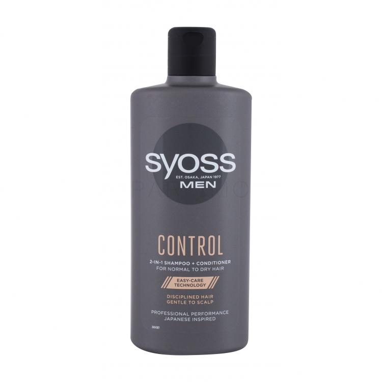 Syoss Men Control 2-in-1 Sampon férfiaknak 440 ml
