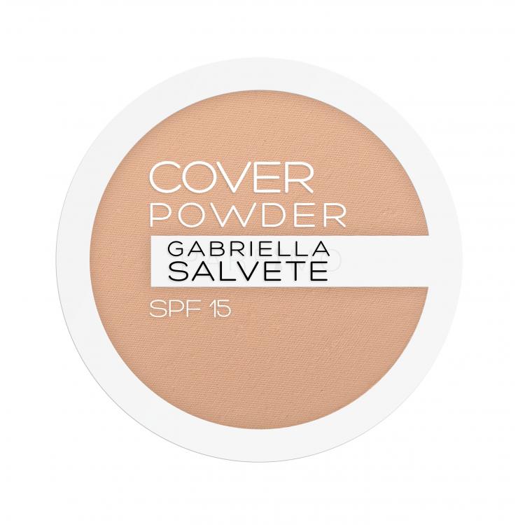 Gabriella Salvete Cover Powder SPF15 Púder nőknek 9 g Változat 03 Natural