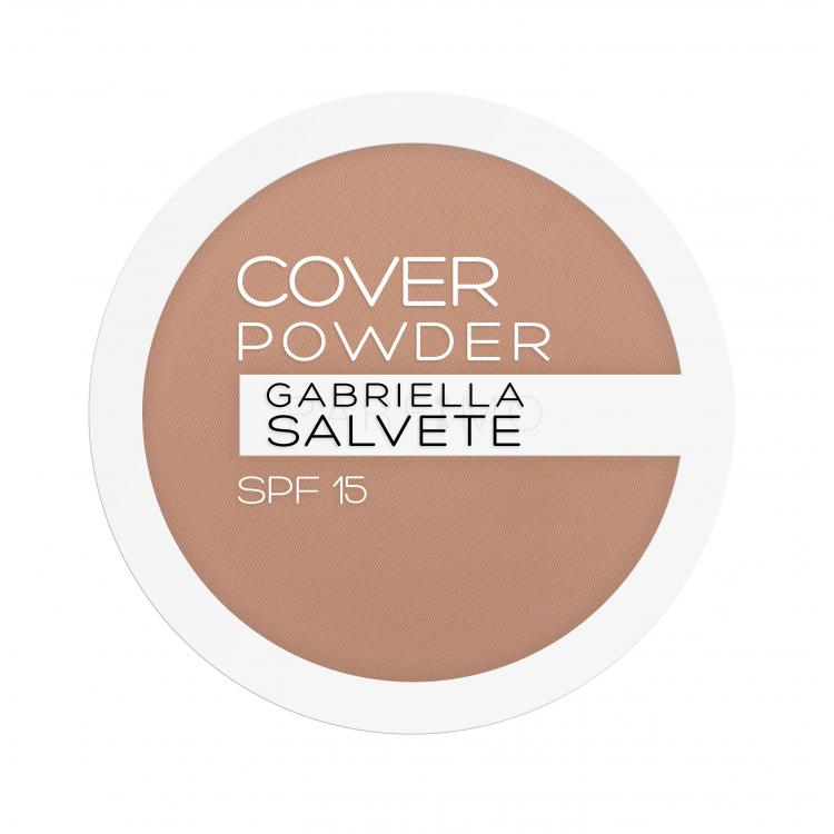 Gabriella Salvete Cover Powder SPF15 Púder nőknek 9 g Változat 04 Almond