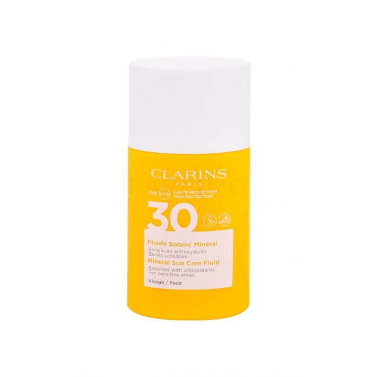 Clarins Sun Care Mineral SPF30 Fényvédő készítmény arcra nőknek 30 ml teszter