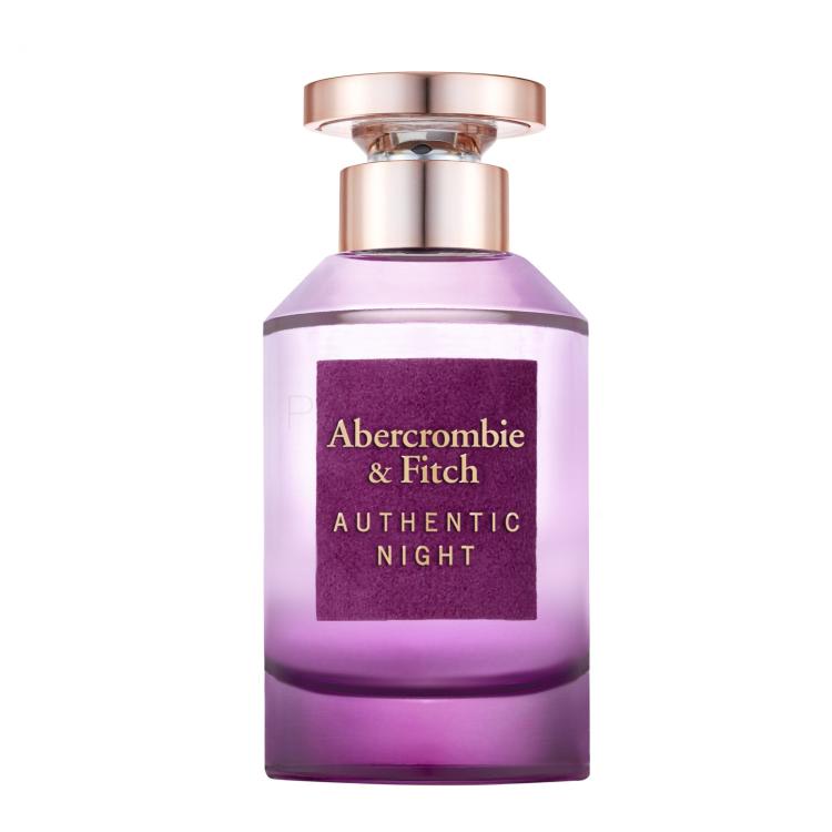 Abercrombie &amp; Fitch Authentic Night Eau de Parfum nőknek 100 ml