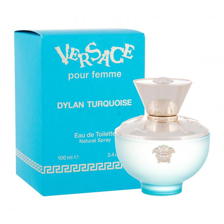 Versace Pour Femme Dylan Turquoise Eau de Toilette nőknek 100 ml