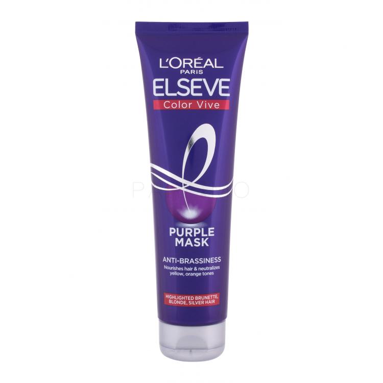 L&#039;Oréal Paris Elseve Color-Vive Purple Mask Hajpakolás nőknek 150 ml