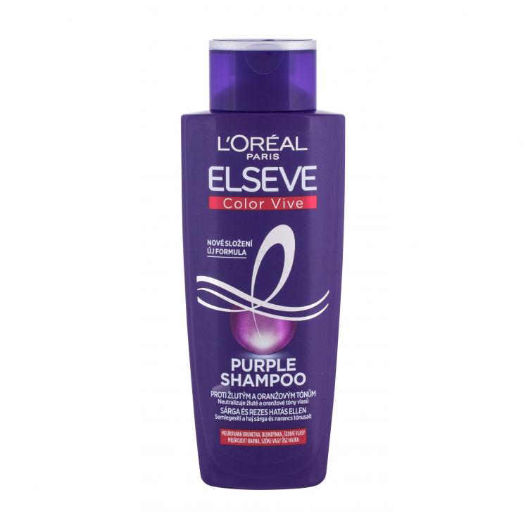 L&#039;Oréal Paris Elseve Color-Vive Purple Shampoo Sampon nőknek 200 ml