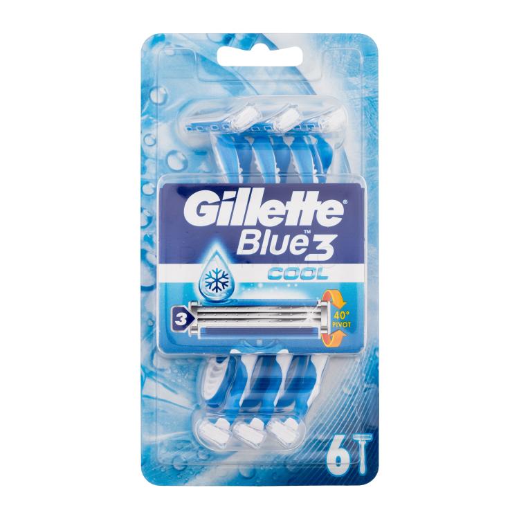 Gillette Blue3 Cool Borotva férfiaknak Szett