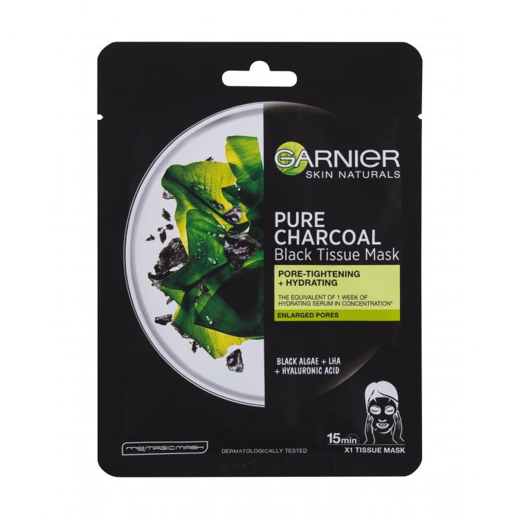 Garnier Skin Naturals Pure Charcoal Algae Arcmaszk nőknek 1 db